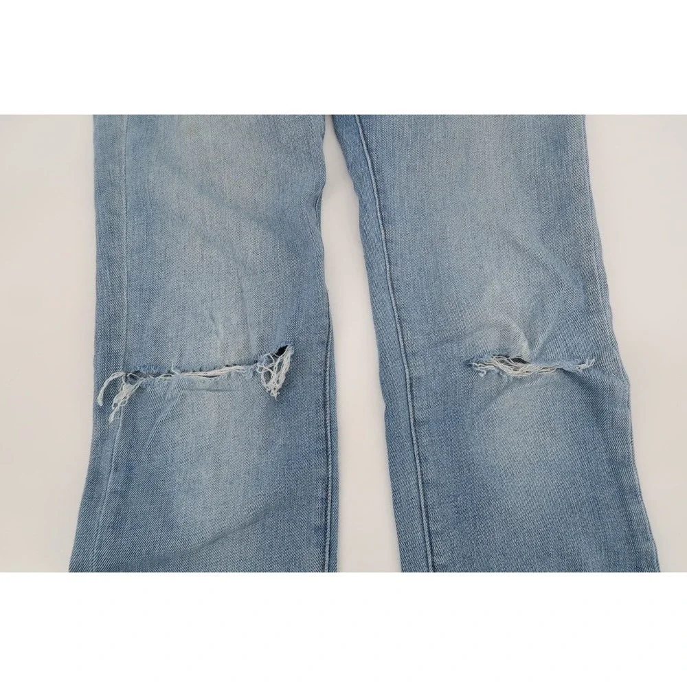 Buck‎ Mason Jeans 31 Slim Denim Blue Light Wash Fade 31x33 Made in USA BM12004